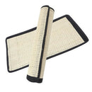 2x House Cat Scratcher Mat, Natural Sisal Scratching Mat Anti-Slip Scratch