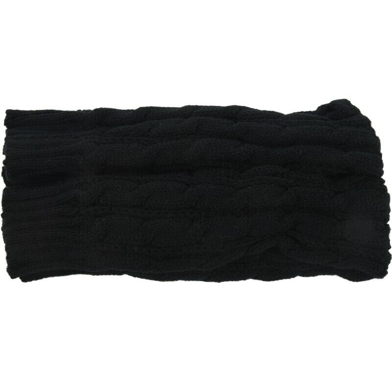 Fashion Winter Women Men Gloves Unisex Arm Warmer Long Fingerless knit Mitt S1Y4