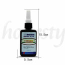 Kafuter Adhesive Glue Strong Bond Visible UV Repair Cure for Metal Plastic 50ml