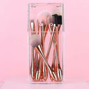 Makeup Brush Holder,Cosmetic Brush Organizer with Lid,Dustproof Makeup Brus E1O4