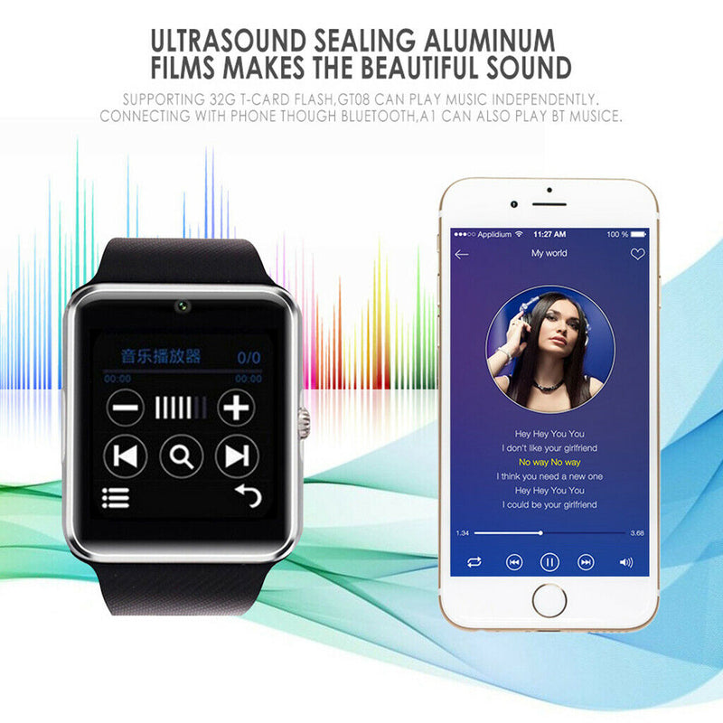 Smart Watch Wristband GSM Card Bluetooth V3.0 Fitness Tracker others