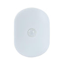 6LED Oval Small Motion Sensor Magnetic Wall Cabinet Indoor Lamp Night Light A
