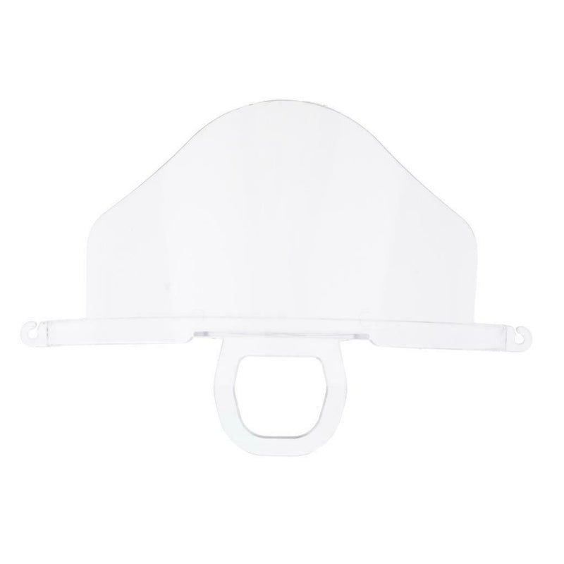 Smile Safety Face Shield Chef Hotel Visors Protect Mouth Shield 6.7x14cm