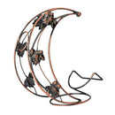 Moon Shape Wine Bottle Holder Rack Single Wine Bottle Holder Wine Cabinet Decor