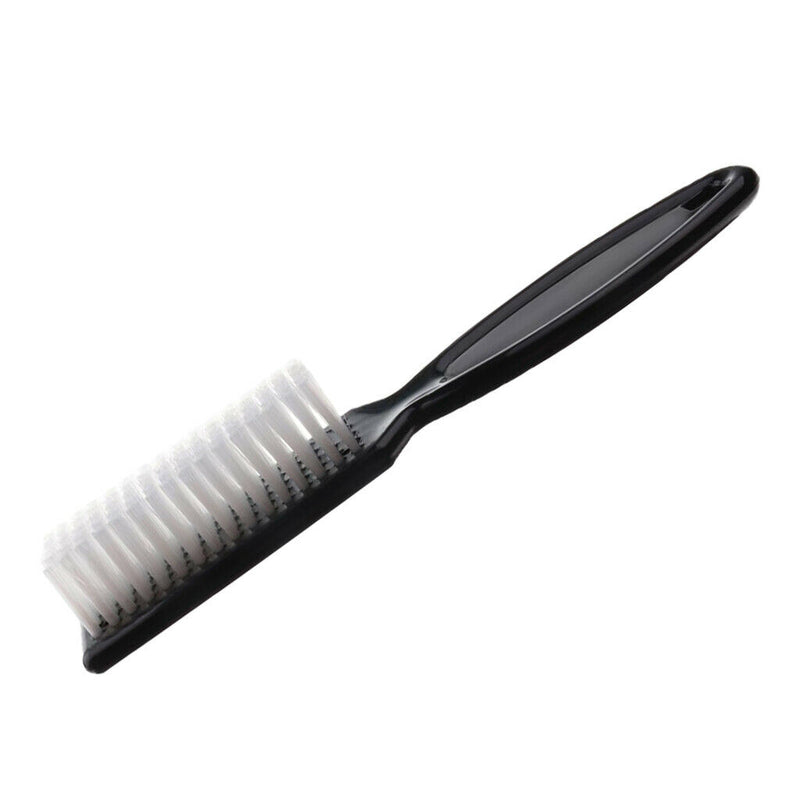 Plastic Black Handle Hairdressing Soft Hair Cleaning Brush Barber Neck Duster ,