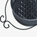 Iron Fireproof Mosquito Coil Box Sandalwood Stove Household W/ Lid Coil Ash-Tray