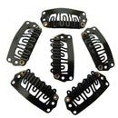 Stainless Steel Wig Clips 6 Teeth Snap Comb Hair Extension-Clips 28mm Hot 20 Pcs