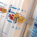 Kids Car Cartoon Voile Panel Sheer Scarf Curtain Door Room Window Drape Divider