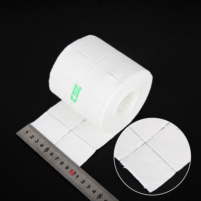 300pcs Nail Wipe Cotton Pads Nail Manicure Polish Remover Cleaner Paper