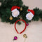 Home Decoration Cute Christmas Theme Headband Kids Head Clasp(Santa)