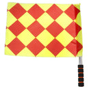 Soccer Referee Flags Professional Fair Play Football Linesman Flags With BagJ3C