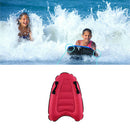 Portable Inflatable Surf Body Board with Handle Swimming Floating Mat Red