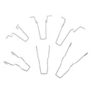 6pcs Car Headlamp Dip Spring Clips Universal 60mm for H1 H4 H7 Durable
