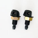 2x Spray Nozzle Wiper Washer Water Injector Car Windshield Window Glass Clean