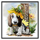 5D DIY Full Drill Diamond Painting Cute Dog Cross Stitch Embroidery Mosaic