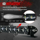 8inch 480W LED Work Light Bar Flood Spot Beam Offroad 4WD SUV Driving Fog La Ew