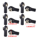 10PC 1.9cm M3 Long Straight Plastic Rod End fit for 1:10 4WD RC Off-Road Crawler