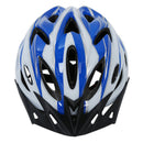 Helmet Protection Blue White L For Unisex Cycling Mountain Bike With Visor G7S8