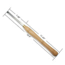 1X(Wood Turning Tool Rougher Carbide Tipped Wood Lathe Full Size With 1pcs