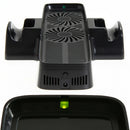 Cooling Fan with Dual Dock Stand for XBOX 360 Game Controller