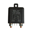 DC12V 200A Normally Open 4 Pin Relay Automotive Split Charge
