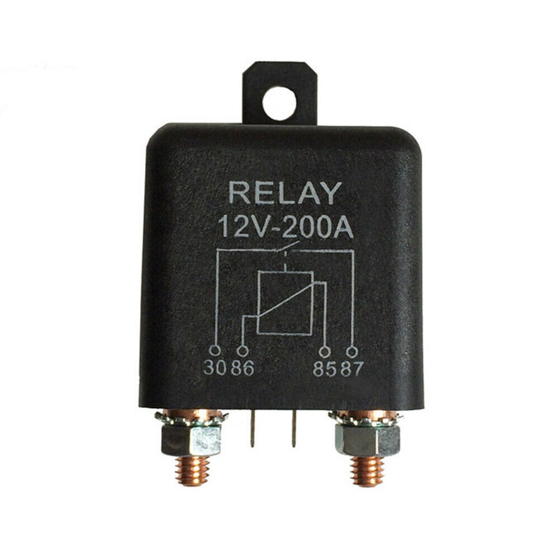 DC12V 200A Normally Open 4 Pin Relay Automotive Split Charge