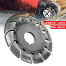 12 Teeth 16mm Multifunctional High Hardness Wood Carving Disc Angle Grinder