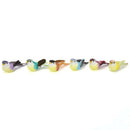 12pcs Artificial Foam Bird Colorful Feather Bird Home Wedding Decoration