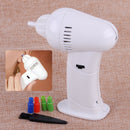 Safety Electric Cordless Vacuum Ear Wax Dirt Remover Cleaner Cleaning Painlessly