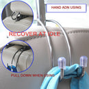 Stainless Steel Car Space Saver Organizer Bag Hook Hanger Holder 2pcs New