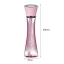 Tower USB Charging Desktop Humidifier Diffuser with Colorful Light (Pink) A