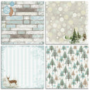 12x Soft Green Paper Pad Scrapbooking Happy Planner Card Making Gift DIY Craft