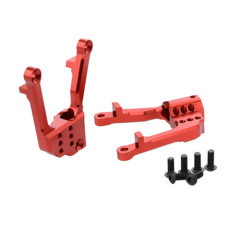 Upgrade Parts Front Rear Shock Tower Red Alloy for Axial SCX10 1/10 RC Buggy