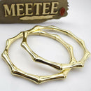 4Pcs Metal Round Bag Handle Holder for Women Clutch Shoulder Bag DIY Handicraft