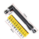 5x Right Angled Offset Ratchet Screwdriver Torx Rolson L Wrench 10 Batc FCO