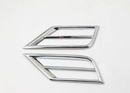 For VW Tiguan 2Pcs ABS Chrome Front Fog Light Lamp Frame Cover Trim