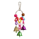 Parrot Bell Toys Hanging Toys Colorful Pet Bird Toys Parrots Bells A