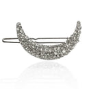 Glitter Moon Rhinestone Hair Clips Hair Styling Pins Fringe Clip Headwear A