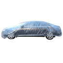 Clear Plastic Disposable Universal Car Covers Rain Dust Garage Cover Wate CCH
