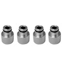 8pcs Aluminum Alloy Fuel Injector Adapters For  Acura RDX