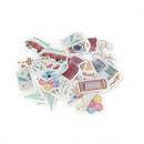 45 Pcs/Box Travel Stickers Diary Decoration Paper DIY Scrapbookin G5E3 T Pe L2A5