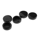 Saxophone Thumb Rest/ Button - Black Plastic - 5 Pieces - for Sax Parts