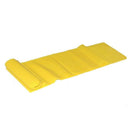 Yellow 1.5m Yoga Pilates Rubber Stretch Resistance Exercise Fitness Band