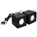Portable Mini 3.5mm USB Speaker Wired Desktop Computer Laptop Multimedia Stereo