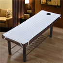 Massage Table Sheet Pad Cosmetic Facial Bed Cover Sheet Mattress 180x60cm White