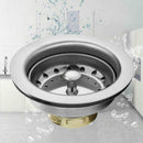 Kitchen Sink Basket Drain Strainer Stainless Steel H7T6