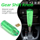 Acrylic Crystal Bubble Car Gear Shift Knob Manual Gear Stick Shifter Lever Head