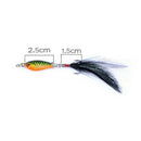 1pcs 4.8g Fishing Lure wobblers spinner metal lures vib Hard Baits With Fea I3K6