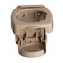Car Folding Drink Holder Can Cup Mugs Stand Portable Waterproof Beige