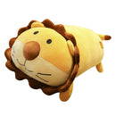 Stuffed Animal Plush Toys Throw Pillow Plush Lion Cushion for Sofa Bed S